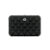 欧夹（OGON）法国进口时尚卡包卡盒防消磁卡包金属菱格纹金属手拿包银行卡盒 黑色 QB菱格纹