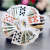 草原良友可食用糯米纸扑克牌蛋糕装饰麻将可以吃的扑克牌糯米纸蝴蝶花朵牌 扑克牌50张(甜)kg