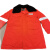 子和诚 防静电棉大衣耐磨耐穿加厚保暖 橙红色 175(XL) 