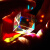 工百利 光学棱镜 折射镜三菱镜合色棱镜分光镜彩虹光道具三棱柱20*20*20mm六面光+蝴蝶结礼盒