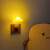 哲弘地蘑菇小夜灯光控感应LED床头灯卧室起夜插座灯插电壁灯伴睡灯蘑菇 蘑菇小夜灯