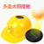 安全帽带风扇 遮阳帽神器头盔工地夏季透气施工太阳能充电安全帽 升级第四代大风力款--黄色