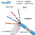 沃莱得（Vanland）电缆 ETHERNET CABLE-300/300V-2*2*26AWG 柔性CTA5e工业网线 符合欧盟CE 1米 蓝色
