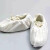希万辉 加厚型 一次性白色透气防尘室内无纺布塑料鞋套 白色防滑橡筋低鞋套 均码