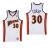 MITCHELL & NESS复古球衣 SW球迷版 NBA勇士队09赛季库里 MN男篮球服运动背心 白色 S