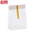 铸固  自封袋 小点心透明木制卡片包装袋  磨砂款配粉色皮条 130*60*180（50套）