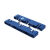 AMJ2三相绝缘母线夹 JK柜用 蓝色母线框铜排夹母线支撑架 AMJ2 单排(相距110) 10*125