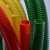 PUBLIC-CO 波纹管彩色穿线软管汽车线束塑料管PE波纹管 Φ14.3*18.5 100/卷