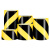 RFSZ 黑黄PVC警示胶带 无尘车间贴地标胶带无尘级塑料芯 30mm宽*33米