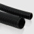 PE波纹管电线软管穿线黑色塑料电工套管聚螺纹管保护管可开口ONEVAN PP阻燃AD7/8(100米)内4.5/6mm