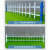 星期十 组装款0.4米高（每米单价） 锌钢护栏绿化带围栏花园栅栏市政园林防护栏杆定制