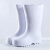 耐磨高筒棉靴白色靴 耐油耐酸厂厨房保暖雨靴EVA胶鞋 白色低帮EVA（不加棉） 37