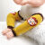 迪士尼（Disney）宝宝袜套秋冬加厚护膝护腿袜套棉婴儿长筒袜睡觉护胳膊手臂套保暖 秋冬加厚款 粉奶牛 均码 0-3岁(长28cm)