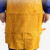 威特仕44-2142 牛皮护胸防火阻燃电焊围裙 金黄色 107厘米