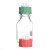 流动相溶剂瓶盖1孔2孔3孔GL45通用蓝盖试剂瓶盖子高效液相HPLC溶剂瓶盖 流动相瓶盖4孔 红色盖