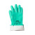 优维斯（uvex）NF33丁腈橡胶手套耐油防滑耐酸碱汽修化工实验印刷耐磨劳保手套绿色 L/9 1副