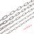 OEMG（JINSHENG）劲胜304不锈钢锁链铁链狗链条吊牌吊灯晾衣起重链12 1.2mm粗(304一米价)