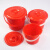 有豫 塑料桶 小水桶厚实涂料桶子 红色无盖31L  单位：个