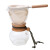 HARIO日本法兰绒手冲咖啡壶套装咖啡器具手磨手工冲泡过滤分享壶DPW-1