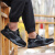腾固 劳保鞋钢包头耐磨防滑透气安全防护工作鞋999 999黑色 43 