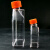 金固牢 细胞培养瓶 实验室高透明PS矩形斜颈瓶TC处理 KZS-215 透气盖T25(10个)