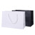 稳斯坦 WST3008 包装袋 （5个）牛皮纸手提袋 白卡纸袋 商务礼品袋 白卡横排32*25+10