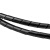 广邦电缆附件 包线缠绕管 电线理线管收纳绕线带埋线器收纳缠绕管 30mm 黑色 1.3米/卷
