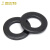 嘉耐特 黑色8.8级平垫圈 金属加厚垫圈圆形介子垫片 M3（100个） 
