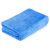 佳百丽洗车毛巾双面加厚水擦车毛巾擦车布汽车毛巾清洁抹布车用 加厚水 蓝色一条60*160cm