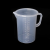 HKNA量杯带刻度量筒奶茶店用具工具塑料计量杯1000ml5000毫升 2000ml带盖