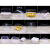 澳颜莱超市食品展示盒货架陈列盒干果盒糖果盒透明塑料零食盒散装食品盒 全透明:25*25*15盒子