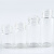 金固牢 高硼硅透明小玻璃瓶 螺口铝盖分装管制瓶 KZS-211 5mL(20个) 