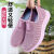 轻雨小筑（QINGYUXIAOZHU）女士鞋子2023的新款fashion女鞋夏季老北京布鞋女网中老年透 粉色 39