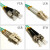 欢联（ENJOYLINK） FC-LC 双芯多模OM3光纤跳线HFC2783L020-E 2M/条 水绿色