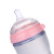 可么多么（Comotomo）婴幼儿宽口径硅胶奶瓶（3-6个月） 粉色 250ml 3-6月 2个装