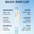 博扬 万兆多模光纤跳线lc-lc 3米 OM3-300双芯尾纤 Φ 2.0阻燃低烟无卤LSZH抗弯曲跳纤光纤线BY-W3552M