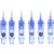 A1电动纳米微针针头微晶片导入中胚层MTS飞梭仪蓝色卡扣针 36针满10送1