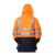 安大叔 B008 防寒服三合一高警示多功能保暖工作服荧光橙拼深蓝色 XL码 1件装