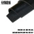 橡胶垫耐油磨防滑黑色工业橡胶板加厚减震胶皮配电房高压绝缘胶垫 黑色优质款500*500*4mm