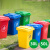 100升120 240L超大号户外垃圾筒工业垃圾桶带盖塑料特大环卫大型 100L无盖(灰蓝绿红备注)