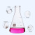 化科三角烧瓶 锥形瓶三角烧瓶 实验室反应瓶 2000ml,5只起订 