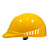 轻型PE防撞帽 透气轻便型安全帽车间轻薄防撞帽可印刷工厂车间帽 黄色 (重量约220克)