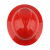固安捷1561 大沿PE安全帽宽边夏季遮阳旋钮式帽衬建筑工地使用 20顶 红色 均码