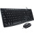 罗技MK200有线键盘鼠标键鼠套装台式USB电脑笔记本办公家用带小键盘即插即用全尺寸 MK200 黑色