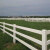 PVC护栏农牧场定做马术露营圈围栏隔离调教民宿马场赛道栏 三横护栏1米价格
