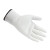 代尔塔  涤纶针织手套 防油耐磨耐脏尼龙无缝针织劳保防护手套  白色 8   201702