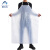 阿力牛 AW-014 PVC防水围裙 防油防污透明白色围裙 食品加工软皮围裙套袖 普通版120*90 围裙 
