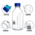 蓝盖试剂瓶10025050010002000ml螺纹口丝口瓶化学广口试剂瓶 蜀牛牌蓝盖透明100ml