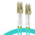 利合光电（LHG）LC-LC多模万兆双芯光纤跳线OM4低烟无卤两端双头跳纤连接尾纤 15米