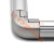 圣科莱艾帛利定制适用D28第三代铝合金圆管精益管接头线棒配件 铝型材铝 DYJ-A01